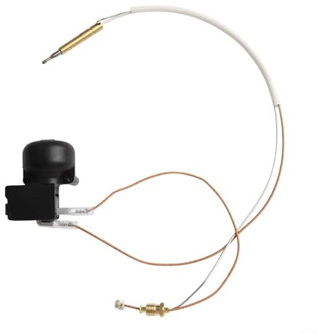 Besttoolifes Terrassenheizstrahler Ersatzteile für Außenheizungen, Thermokoppler & Kippschalter Sicherheitssensor für Propangasheizungen Raumheizungen Gartenturmheizungen