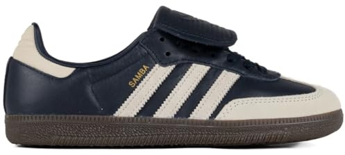 Adidas Samba LT Womens Sneaker, Aurora Ink/Cream White/Gold Metallic, 5 UK