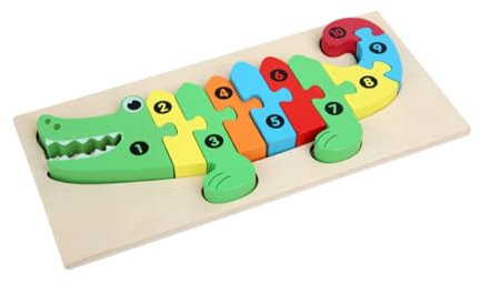 CIYODO Boy Girl Puzzle Toy Educational Plaything Creative Wooden Jigsaw Puzzle Jigsaw for Early Education Toy Preschool Plaything Boys and Girls Garden