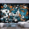 JIAOQSS Papier Peint Panoramique 3D Murales Manette de jeu Papier Peint Panoramique Pour Salon Chambre Chambre D'Enfant Décoration Murale