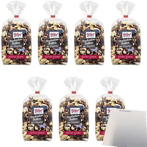 usy Bundle für Hofgut Studentenfutter VPE (6x500g Beutel) + usy Block