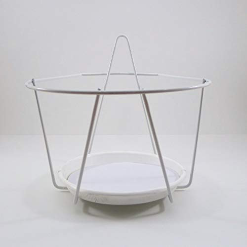 Jardifer Porta macetas Pared una Maceta Ø22 CM Blanco
