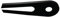 Hebie Unisex – Erwachsene Kettenschutz, schwarz, 16-18