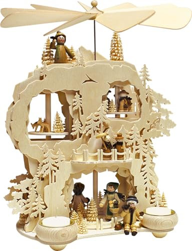 Ratags Zahnradpyramide, Waldleute Teelichte