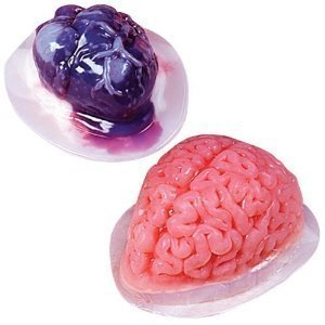 Unbekannt Gruseliges Gehirn & Herz Puddingform Set Heart & Brain