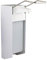 Desinfektionsmittelspender Aluminium 1000 ml, Pumpe und Hebel:Kunststoffpumpe. Langer Hebel