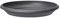 Scheurich Untersetzer rund/saucer round, Untersetzer aus Kunststoff, Farbe: Metallic Grey, 54,1 cm Durchmesser, 7,6 cm hoch