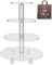 4-Tier Acrylglas Runde Stand-Cupcake Etagere (größere Version 4 Stufe)