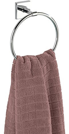 Wenko Toallero ARO Mural Power-Loc, Laceno, ABS, Chrom, 21 x 7.5 x 18.5 cm