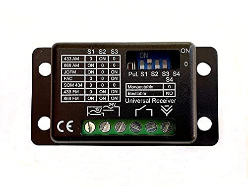 Receptor Universal Multifrecuencia RX UNICOM con Dos Mandos Roling Code
