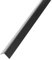 DQ-PP Profilé d'Angle | 40 x 40 mm | 10 m (10 x 1 m) | Noir | PVC | Baguette en Plastique | Protection des Bords Extérieurs Mur en L