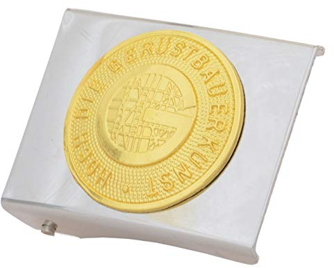 DAKL Koppelschloss Farbe Gerüstbauer silber