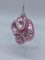 Weihnachtskugel Glas Handbemalt - Babyschuhe Geburt Geschenk für Baby Mädchen - Rosa Weihnachten