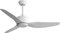 bimar VSP1320 Wi-Fi Ventilatore da soffitto Ø 132 cm con 3 Pale in ABS, Timer, Ventilatore con Telecomando, App e Controllo Vocale, Motore Silenzioso