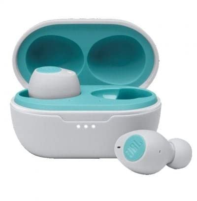 Auriculares Bluetooth JBL Tune 115TWS con estuche de carga/Autonomía 6h/ Menta