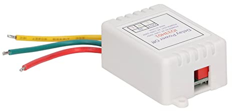 Delay Timer, Adjustable Relay Switch, LED Indicator, Various Modes, 1 Channel Output, for Fan, Lights, Pumps