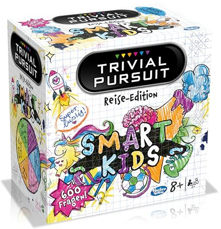 Winning Moves - Trivial Pursuit - Smart Kids - Quiz-Spiel für Kinder - Alter 8+ - Deutsch