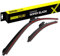 RIDEX PLUS Escobilla Limpiaparabrisas con spoiler Delante | Tipo de escobilla: Sin marco | Longitud 1: 650mm | Longitud 2: 400mm 298W0106P