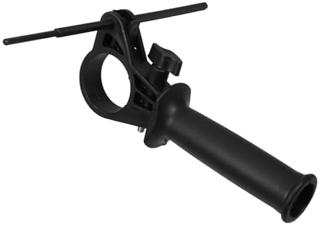 HOMSFOU Austauschbarer Elektrohammerschraubergriff Ergonomischer Seitengriff Für Schlagbohrmaschine Komfortabler Griff Für Täglichen Heimwerkerbedarf