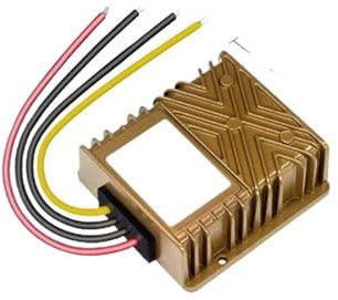 AUOQKQUT DC DC 9-35V 12v 24v to 12.6v 13.8v 14.5v Constant Current 5A-25A CC Ternary Lithium Lithium Iron Phosphate Battery Charger (25A,9-35V_13.8V)