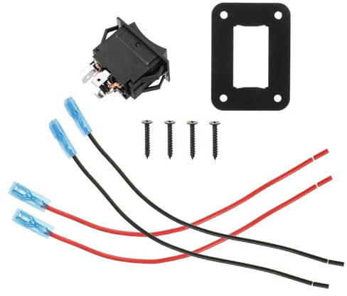 Zerodeko 20a Interrupteur à Bascule Momentané Broches Inverseur De Polarité Pour Camping Interrupteur Électrique De Prise Jack