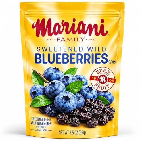 Mariani Premium Dried Wild Blueberries, 3.5 Ounce