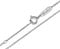 Thomas Sabo Damen Kette Basic 925 Sterling Silver KE1105-001-12-L42v