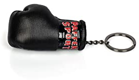 Paffen Sport «Key» Mini-Boxhandschuhe als Schlüsselanhänger; schwarz