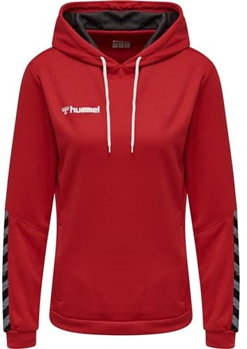 hummel Authentic Poly Hoody Damen F8745 rot, S Damen