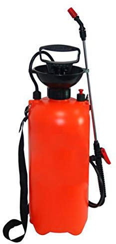 RZ TOOLS Pulverizador Fumigador a Presión Mochila 8 litros Manual con Lanza para Limpieza, Jardín y Hogar - Correa Ajustable