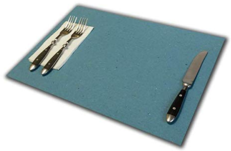 Tovagliette di carta AZZURRO | Confezioni da 500 fogli | Formato cm 30x40 | Tipo ROBUSTO 120 gr.mq. | Le più comuni e utilizzate | Monouso, Usa e getta