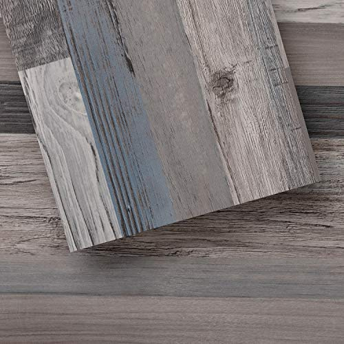 Lucida - Revêtement de sol en vinyle de luxe - Peler et coller - Pour installation à faire soi-même - 36 planches semblables à du bois - Noyau de base de 54 m²