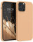 kwmobile Case Compatible with Apple iPhone 12 Pro Max Case - TPU Silicone Phone Cover with Soft Finish - Baby Peach
