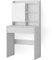 Vicco Schminktisch Laura, Frisiertisch mit Spiegel, Weiß, 70 cm