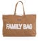 Childhome, Family Bag, Wickeltasche, Reisetasche/Wochenendtasche, Großes Fassungsvermögen, inkl. abnehmbarer Tasche, Suede
