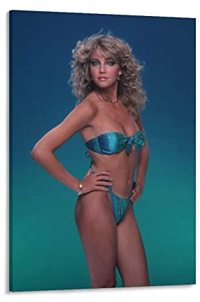 Berühmte Schauspielerin Heather Locklear Hot Poster Kunstdruck Wand Foto Farbe Poster Hängendes Bild Familiendekoration 60 x 90 cm
