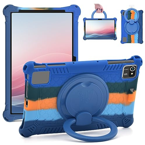 KATUMO Tablet 10.36 Zoll Universal Silikon Hülle für Blackview Tab 11 WiFi 10.36 Zoll / Tab11 SE Cover Case für DOOGEE T20S Tablet 10.4 Zoll/LincPlus T3/CHUWI Tablet 10.36 Zoll/TECLAST T40 Pro