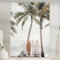 Strand Küste Leinwand Wandkunst Strand Landschaft Drucke Strand Surfbrett Bilder Wanddekoration Strand Palme Poster Boho Strand Wandkunst Strand Surf Drucke Surf Kunstwerk Küstenlandschaft Malerei