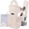 Bebamour porte-bébé avant et arrière porte-bébé avec 2 bavoirs épaules,Beige