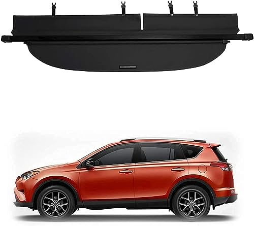 für Toyota Rav4 2013-2020 Auto Laderaumabdeckung Kofferraumabdeckung Rollo Einziehbare Kofferraum Schutz Abdeckung Cargo Cover,Autozubehör.,A-2013-2018