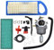 Ewillownm Compatible avec le carburateur 791858 Briggs & Stratton 792358 791858 794572 799727 698620 793224 697190 697141 Craftsman tondeuse à gazon avec filtre à air et à carburant