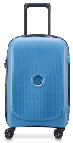 DELSEY Paris - Belmont Plus – Hartschalenkoffer 70 x 47 x 31 cm – 80 l – L, Zinkblau, L, Koffer