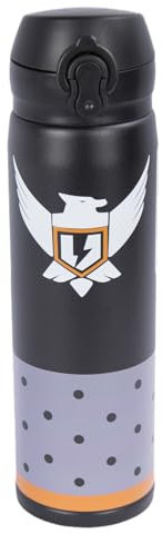 Maxer Bloodhound Pathfinder Octane Valkyrie Borraccia in acciaio inox 500 ml doppia parete sottovuoto sportiva isolata caffè da viaggio a prova di perdite, facile da aprire, coperchio