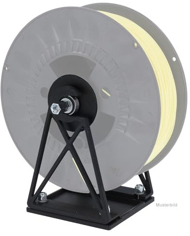 Spulenhalter für Filament mit extrem geringem Abrollwiderstand