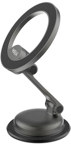 YISH Auto Handyhalterung Magnet: Smartphone Halterung Auto Magnetic Autohalterung, 360° Drehung Magnet Car Mount für iPhone 15 14 13 12 Pro Max Plus Samsung