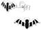 Monkimau Fledermaus Kinder Ohrringe | 925 Silber | Mädchen Ohrstecker Schmuck | Hypoallergen & Nickelfrei | Kinderohrringe Geschenkidee