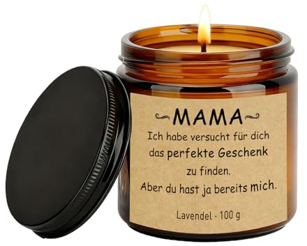 Muttertagsgeschenk Mama Geschenk, Lustige kerze Geschenke für Mama, 3.5OZ Lavendel Duftkerze im Glas, Geschenkideen für Mutter Geburtstagsgeschenk Weihnachtsgeschenke Lustige Geschenke Muttertag