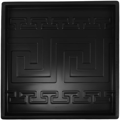 Toddmomy Moule à briques en ciment : moule décoratif en béton pour allées de jardin, motifs de texture murale et pavage de terrasse – Moule à briques en ciment réutilisable pour aménagement