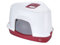 Europet Bernina Maison de Toilette d'angle de Très Grande Rouge Taille 56 x 70 / 46 cm