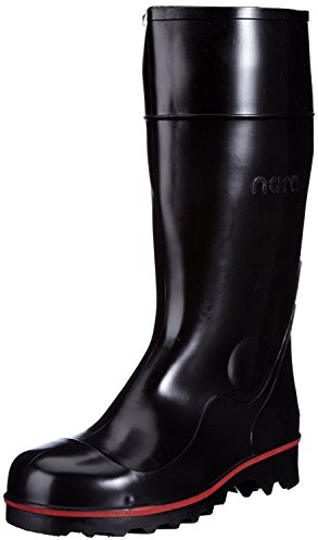 Nora Mega-Jan 75557, Unisex - Erwachsene Arbeits- & Sicherheitsschuhe - S5, Schwarz (Schwarz 11), EU 40